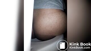 brunette girl shitting #2