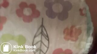 Sexy Girl Wets Diaper In Your Face