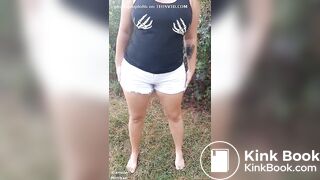 Big booty panty poop