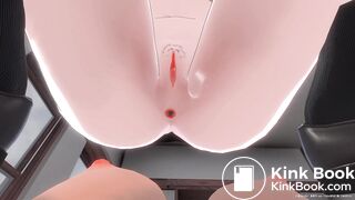 A girl pooping on your boobs and peeing on your face