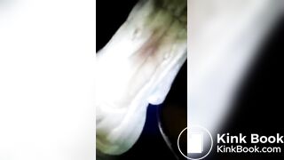Korean girl shit&spit