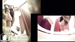 two japanese toilet poop voyeur