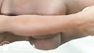 Ebony dildo scat fuck