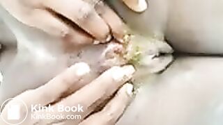 Ebony dildo scat fuck