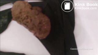 Thick, Crackling Load in Black Panties