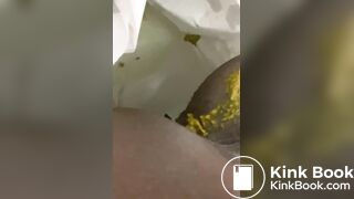 Ebony toilet diarrhea