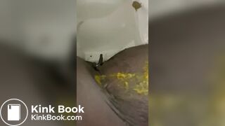 Ebony toilet diarrhea