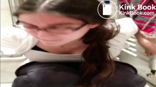 Girl takes a crap on a flag