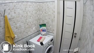 Woman pooping in Toilet 72