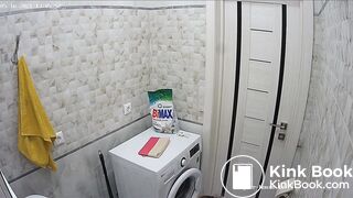 Woman pooping in Toilet 72