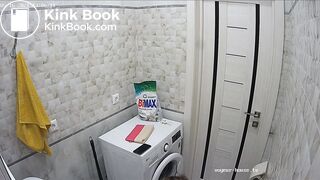 Woman pooping in Toilet 72