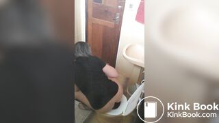 Spycam of hot girl toilet pooping - video 2