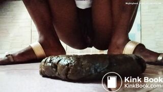 Huge African poo