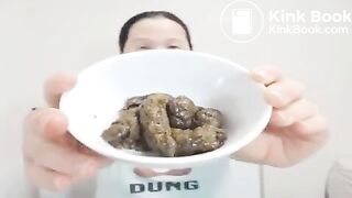 Smearing and Eating Scat