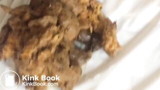 Soft poop in stripper heels