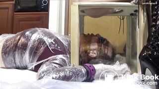 Hot chick using laxative w/ diarrhea in slave mouth pt2