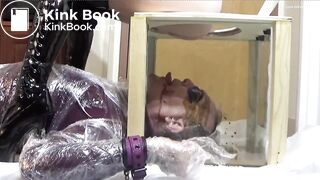 Hot chick using laxative w/ diarrhea in slave mouth pt1