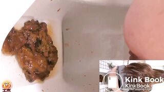 Sexy japan girl diarrhea toilet