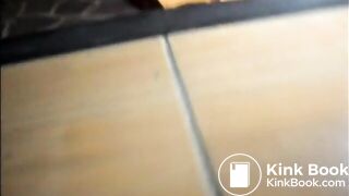 Soft shit after pissing on the floor