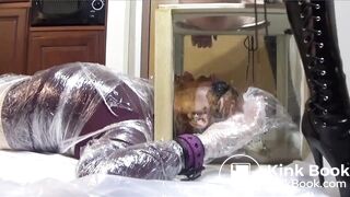 Hot chick using laxative w/ diarrhea in slave mouth pt3