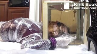 Hot chick using laxative w/ diarrhea in slave mouth pt3