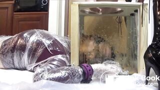 Hot chick using laxative w/ diarrhea in slave mouth pt3