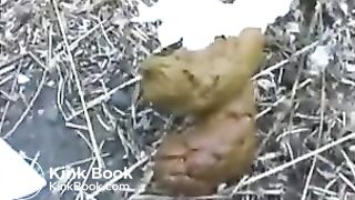 Short thick Poop
