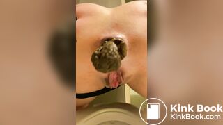 hard turd and masturbation