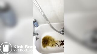 Nude Model Tummy Ache Accident