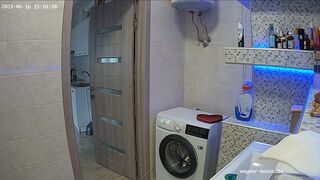 Woman pooping in Toilet 69