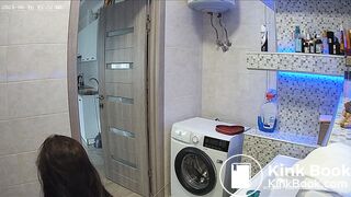 Woman pooping in Toilet 69