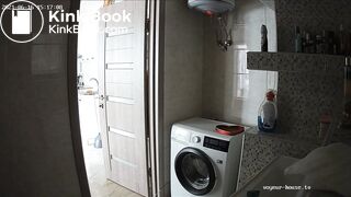 Woman pooping in Toilet 69