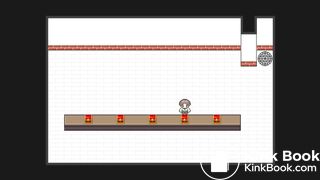 Female anime warrior desperate poop 4