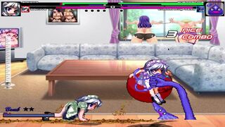 mugen 2 sakuya vs kuromaru press, enema slime