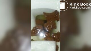 showing the results in toilet