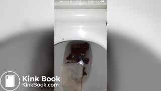 showing the results in toilet