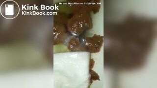 showing the results in toilet