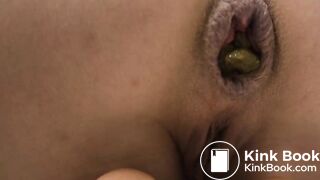 Having fun with her shit load