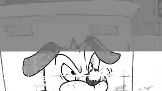 cute girl farting poop anime