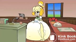 Diaper poop animation