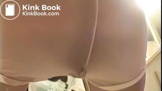 Remastered Skirtzy in white sheer panties