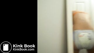 Remastered Pampers poop in mirror