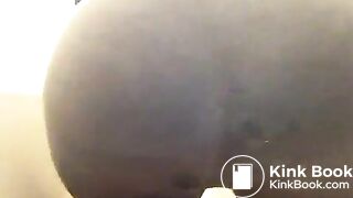 Leggings and panty pooping