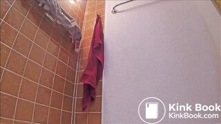Standing scat poop