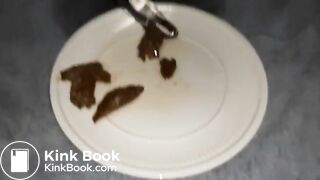 Mom poop on a plate