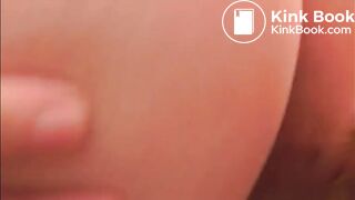 Girl shitting on a mans dick