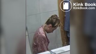 Girl diarrhea toilet - video 6