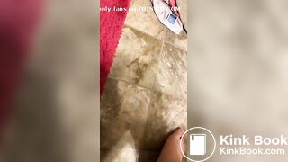 Soft serve shit on toilet