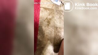 Soft serve shit on toilet