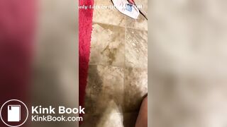 Soft serve shit on toilet